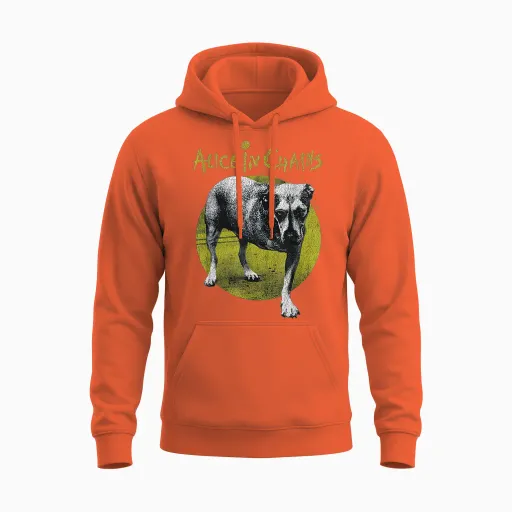 Dog Unisex Hoodie - Orange