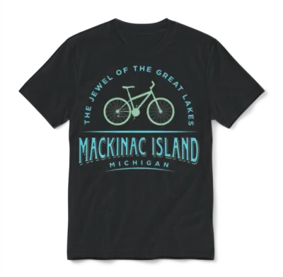 Mackinac Island Unisex T-Shirt - Black