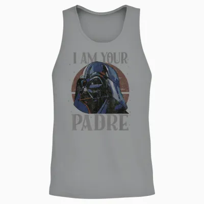 Star Wars Darth Vader I Am Your Padre Father’s Day Unisex Tank Top - Sport Grey