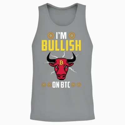I'm Bullish on Btc Unisex Tank Top - Sport Grey