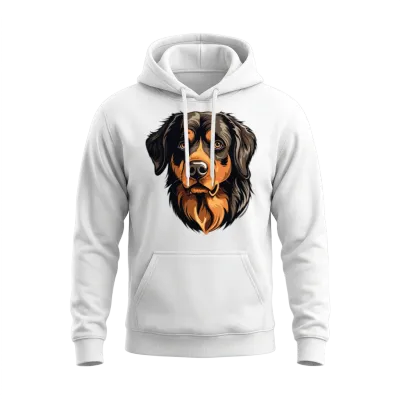 Cute Dog , Dog Breeds , Cute Dogs , Puppy , Dog Unisex Hoodie - White