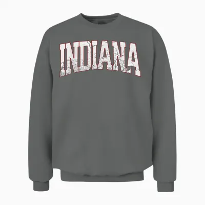 Indiana Vintage City Unisex Sweatshirt - Graphite Heather