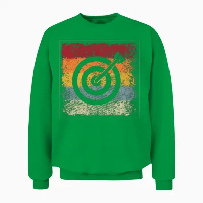 Darts Retro Unisex Sweatshirt - Irish Green