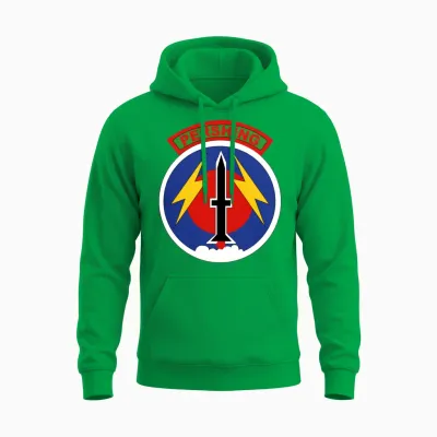 Army 56th Artillery Command Pershing Unisex Hoodie - Irish Green