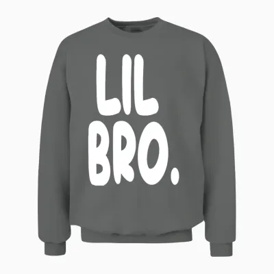 Lil Bro, Little Brother Unisex Sweatshirt - Graphite Heather