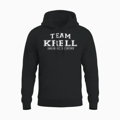 Team Krell | Proud Family - Last Name Gift T-Shirt, Black Unisex Hoodie - Black