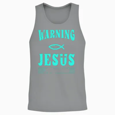Start Talking About Jesus Unisex Tank Top - Sport Grey