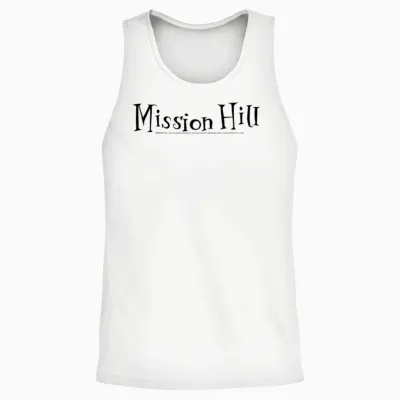 Mission Hill Unisex Tank Top - White