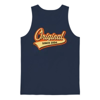 Original Since 2004 (year of Birth, Birthday / 3c) Unisex Tank Top - Navy – 1