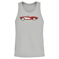 Cars Retro Classic Oldtimer — & Muscle Unisex Tank Top - Ash – 2