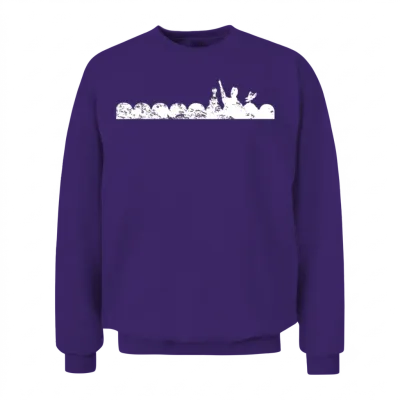 Mystery Science Theater 3000 Vintage Dark Unisex Sweatshirt - Purple