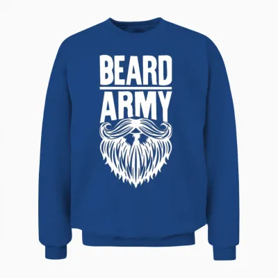 Beard Army Unisex Sweatshirt - Royal