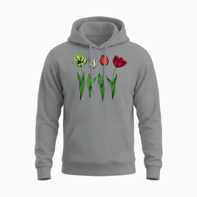 Tulpen Blumen Hobbygärtner Gärtner - Garten Tulpe Unisex Hoodie - Sport Grey