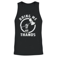 Bring Me Thanos Stormbreaker Black and White Unisex Tank Top - Black – 2