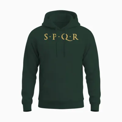 Spqr Senatus Populus Que Romanus Römische Republik Rom Unisex Hoodie - Forest