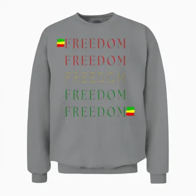Freedom Art Unisex Sweatshirt - Sport Grey