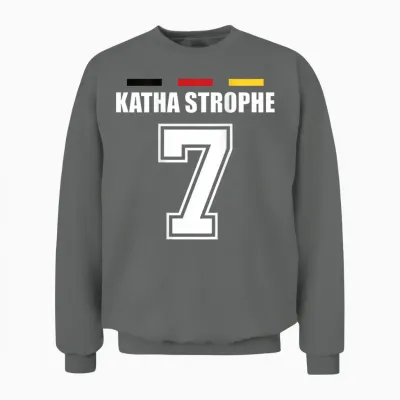 Funny Name Germany Jersey for Mallorca and the Party T-Shirt, Black, S Unisex Sweatshirt - Graphite Heather