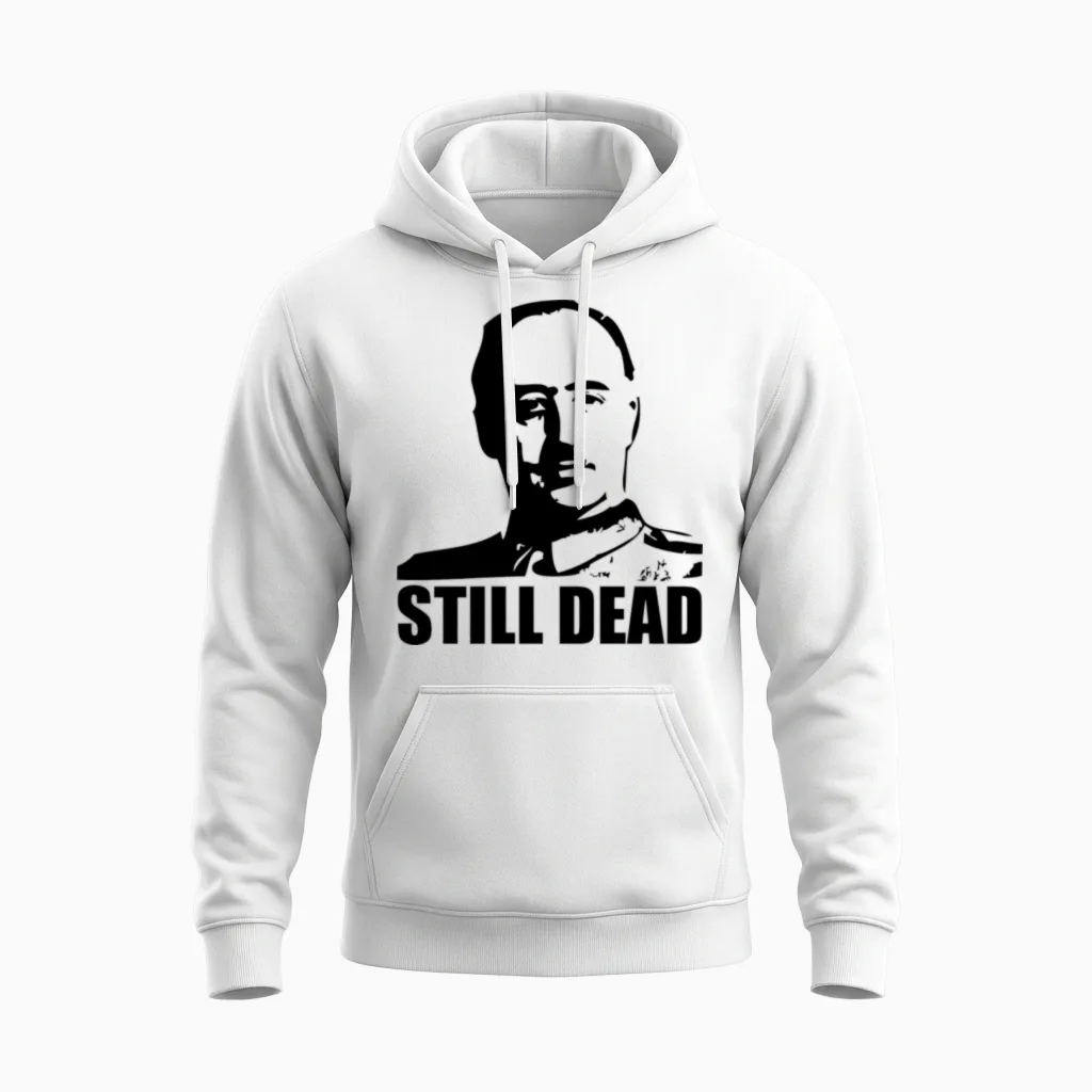 Generalissimo Unisex Hoodie in White