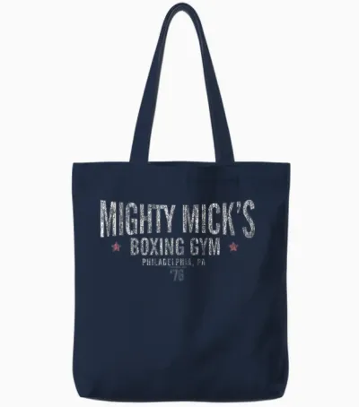 Rocky Mighty Micks Boxing Gym Tote Bags - Navy