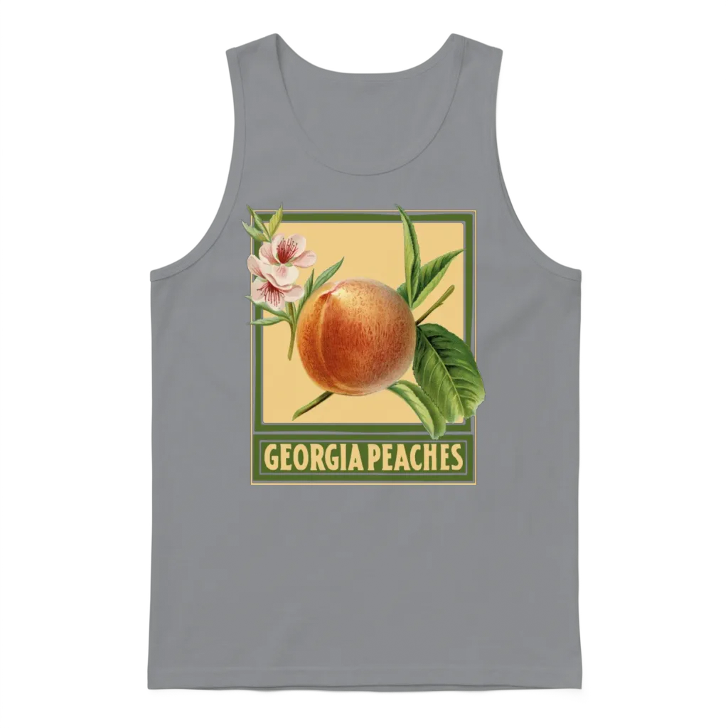 Georgia Peaches / Summer Design Unisex Tank Top - Sport Grey