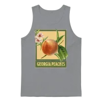 Georgia Peaches / Summer Design Unisex Tank Top - Sport Grey – 1