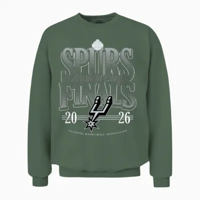 Nba 2026 Western Conference Finals Spurs Next Level Unisex Sweatshirt - Military Green