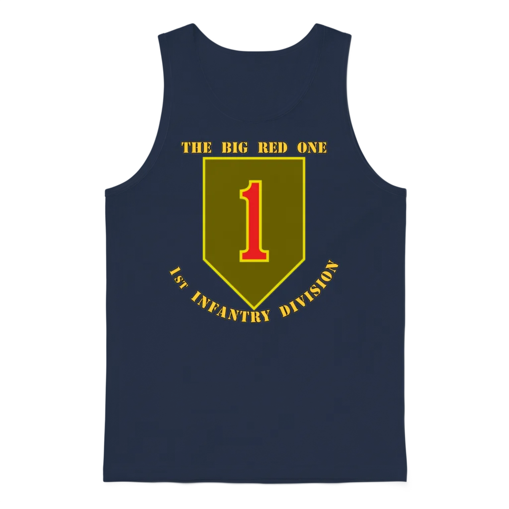 1st Infantry Division Unisex Tank Top - Navy