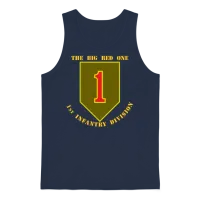 1st Infantry Division Unisex Tank Top - Navy – 1