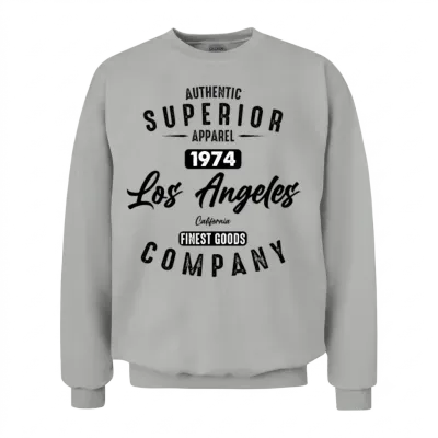 Los Angeles California Republic 1974 Vintage Unisex Sweatshirt - Ash