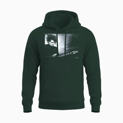 Robert Smith the Cure Live Disintegration Era Phil Nicholls Unisex Hoodie - Forest