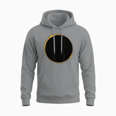 Totale Totalität Der Sonnenfinsternis Unisex Hoodie - Sport Grey