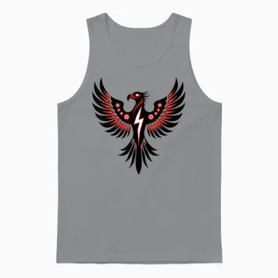 Thunderbird Indigenous Peoples Day Tribal Native American Unisex Tank Top - Sport Grey