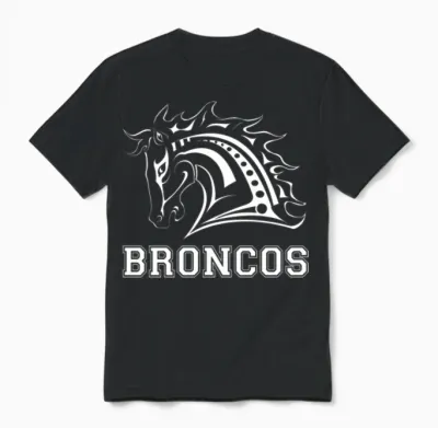 Knight Horse Unisex T-Shirt - Black