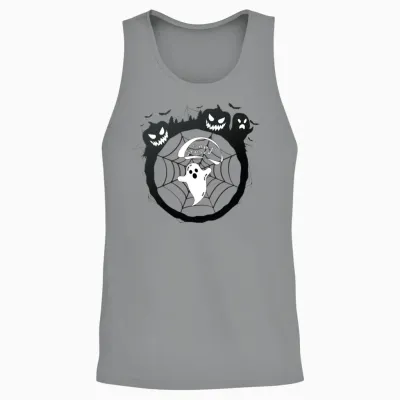 Halloween | Funny Unisex Tank Top - Sport Grey