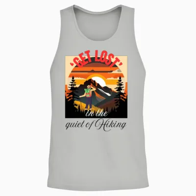 Sundown Hiking Unisex Tank Top - Ash