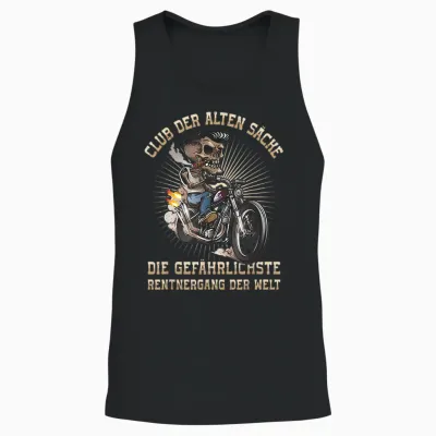Club Der Alten Säcke Die Gefährlichste Rentnergang Der Welt Unisex Tank Top - Black