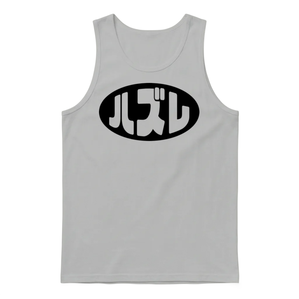 Japanese Loser ใใบใฌ Hazure Nihongo Slang Unisex Tank Top - Ash
