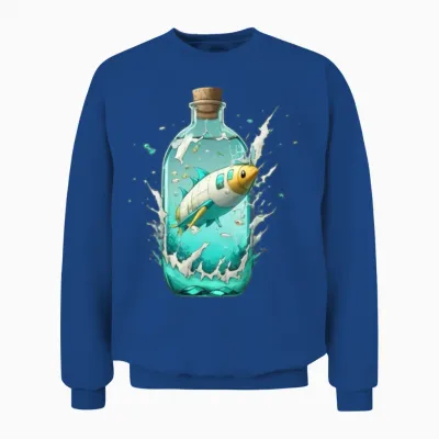 Supersonic Underwater Travel Unisex Sweatshirt - Royal