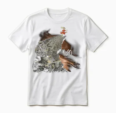Korn Follow Cliff Unisex T-Shirt - White
