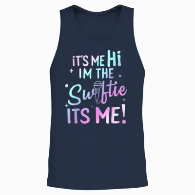 Its Me Hi Im the Birthday Girl Its Me Birthday Taylor Women Unisex Tank Top - Navy
