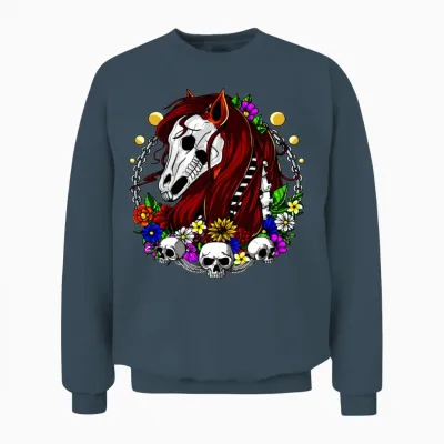 Dead Horse Unisex Sweatshirt - Dark Heather
