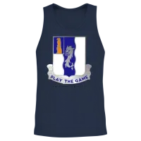 1st Battalion 50th Infantry Classic Unisex Tank Top - Navy – 2