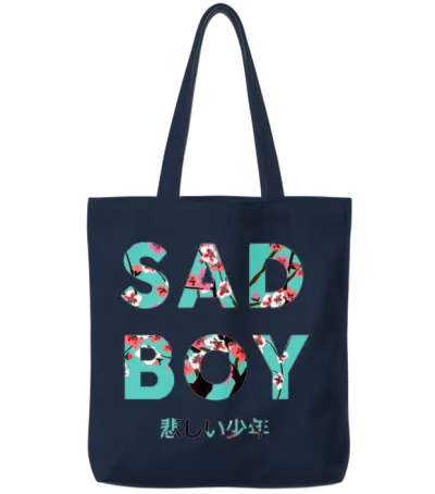 Vaporwave Shirt Arizona Iced Tea Tote Bags - Navy