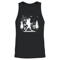 Hiking Men Hiking Lover Mountain Hiking Men Unisex Tank Top - Black – 2