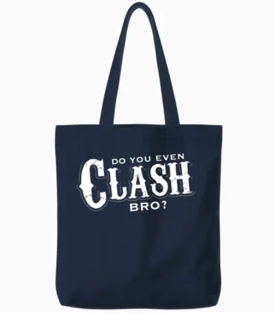 Clash of Clans - Do You Clash Bro Tote Bags - Navy