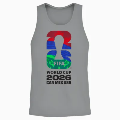 Fifa World Cup26 Fifa Host Country Logo Flags Unisex Tank Top - Sport Grey