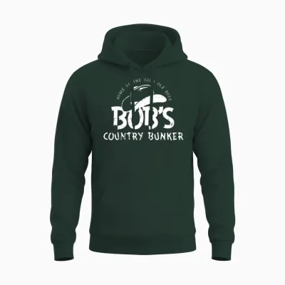 Home of the Good Ole Boys Bob's Country Bunker Unisex Hoodie - Forest
