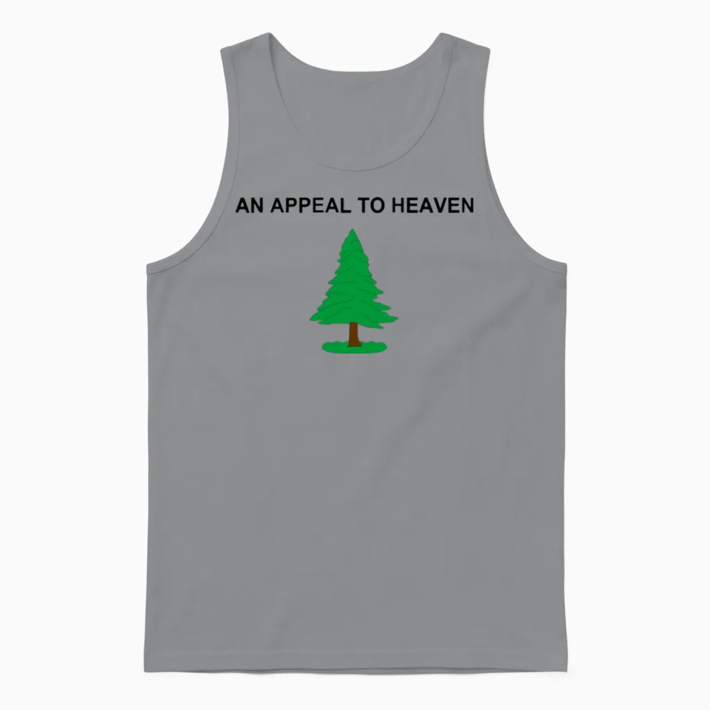 An Appeal to Heaven Unisex Tank Top in Sport Grey