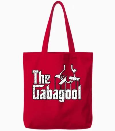 Gabagool Tony Soprano Tote Bags - Red