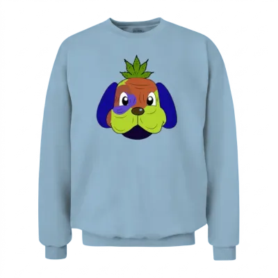 Jamaican Dog Unisex Sweatshirt - Light Blue